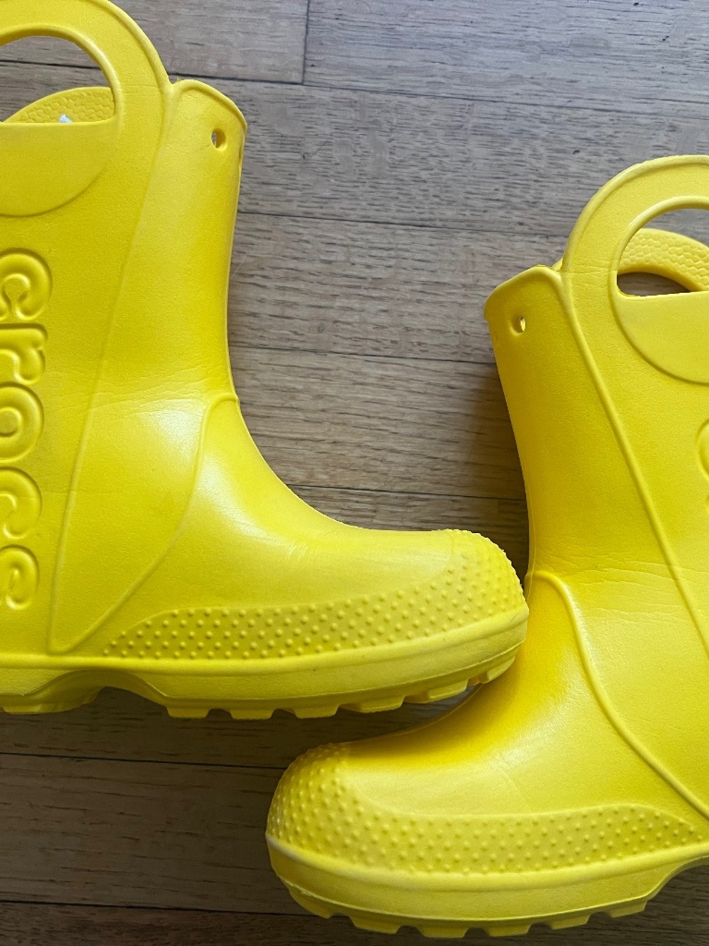 Crocs rain boots, size C12